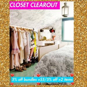 🦋 NEW ITEMS COMING SOON! CLOSET MUST BE CLEARED!